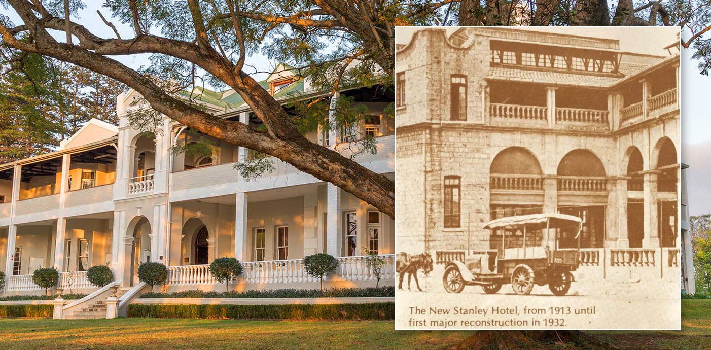 Kearsney Manor stands in for the original Stanley Hotel in Niarobi