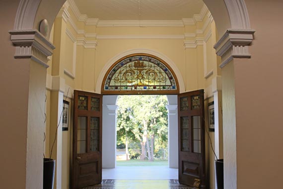 Interior view from entrance foyer